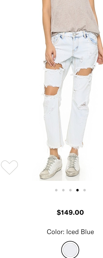 One TeaspoonX Lonely Boy Slouch Jeans